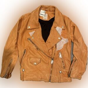 We the free “Jealousy Moto” Leather Jacket